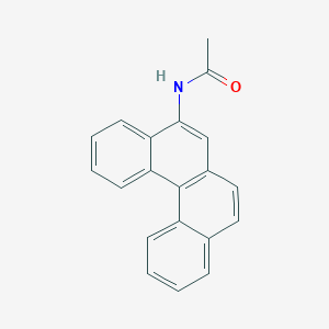 molecular formula C20H15NO B11946220 N-benzo[c]phenanthren-5-ylacetamide CAS No. 4176-51-6