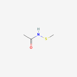 molecular formula C3H7NOS B1194624 N-Methylmercaptoacetamide CAS No. 33707-40-3