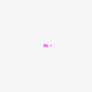 molecular formula Rb+ B1194626 Rubidium ion CAS No. 22537-38-8
