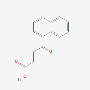 molecular formula C14H12O3 B119463 4-(1-Naphthyl)-4-oxobutanoic acid CAS No. 4653-13-8