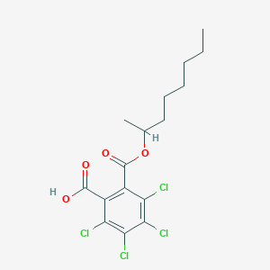 molecular formula C16H18Cl4O4 B11946305 2-Octyl tetrachlorophthalate CAS No. 57789-23-8