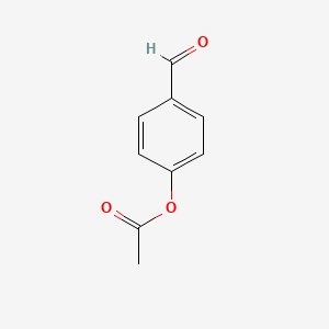 molecular formula C9H8O3 B1194636 4-Acetoxybenzaldehyde CAS No. 878-00-2