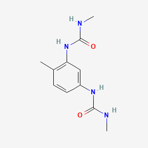 molecular formula C11H16N4O2 B11946363 N,N''-(4-Methyl-1,3-phenylene)bis[N'-methylurea] CAS No. 60903-51-7