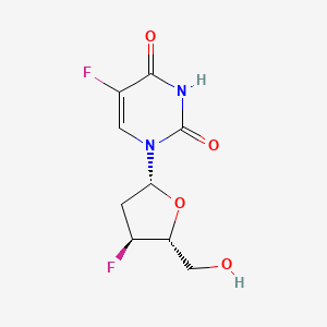 5-Fluoro-2',3'-dideoxy-3'-fluorouridine