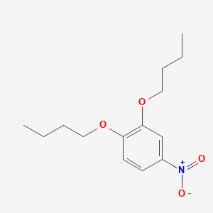 molecular formula C14H21NO4 B11946426 1,2-Dibutoxy-4-nitrobenzene CAS No. 4956-77-8