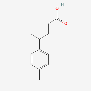 molecular formula C12H16O2 B11946477 4-(4-Methylphenyl)pentanoic acid CAS No. 59094-71-2