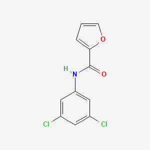 molecular formula C11H7Cl2NO2 B11946496 N-(3,5-dichlorophenyl)furan-2-carboxamide 