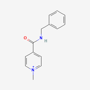 molecular formula C14H15N2O+ B1194652 Enisamium CAS No. 116533-18-7