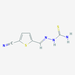 molecular formula C7H6N4S2 B1194655 Citenazone CAS No. 21512-15-2