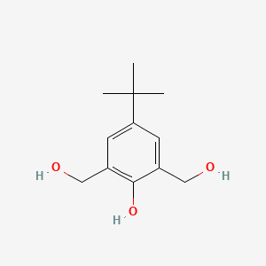 molecular formula C12H18O3 B1194662 4-叔丁基-2,6-双(羟甲基)苯酚 CAS No. 2203-14-7