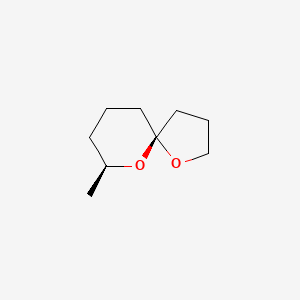 molecular formula C9H16O2 B1194671 (5S,7S)-7-Methyl-1,6-dioxaspiro[4.5]decane CAS No. 68108-90-7