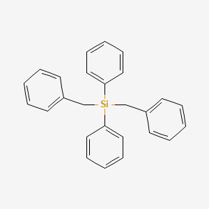 molecular formula C26H24Si B11946773 Dibenzyl(diphenyl)silane CAS No. 18849-23-5