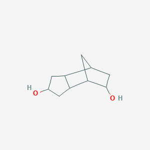 molecular formula C10H16O2 B11946785 octahydro-1H-4,7-methanoindene-2,5-diol 
