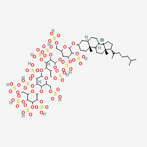 molecular formula C51H88O60S13 B1194705 PG-545 Free CAS No. 1144617-49-1