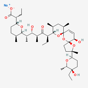 molecular formula C42H69NaO11 B1194706 Salinomycin CAS No. 55721-31-8