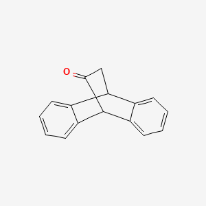 molecular formula C16H12O B11947170 9,10-Dihydro-9,10-ethanoanthracen-11-one CAS No. 6372-63-0