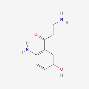 molecular formula C9H12N2O2 B1194722 5-Hydroxykynurenamine CAS No. 708-23-6
