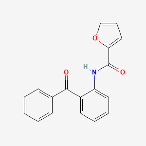 molecular formula C18H13NO3 B11947220 N-(2-Benzoylphenyl)-2-furamide 