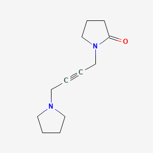 molecular formula C12H18N2O B1194727 Oxotremorine CAS No. 70-22-4