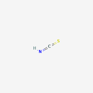 molecular formula CHNS B1194730 Isothiocyanic acid CAS No. 3129-90-6