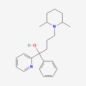 molecular formula C22H30N2O B1194735 PIRMENOL 