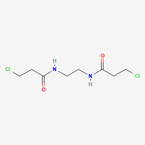 molecular formula C8H14Cl2N2O2 B11947406 N,N'-Bis(3-chloropropionyl)ethylenediamine CAS No. 31481-06-8