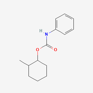 molecular formula C14H19NO2 B11947411 (2-methylcyclohexyl) N-phenylcarbamate CAS No. 6181-64-2