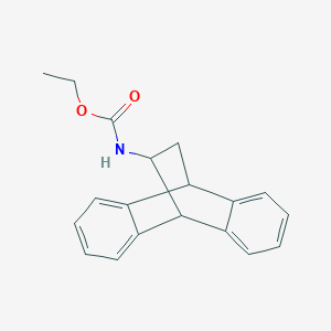 molecular formula C19H19NO2 B11947435 Ethyl 9,10-dihydro-9,10-ethanoanthracen-11-ylcarbamate CAS No. 58286-94-5