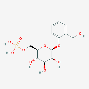 molecular formula C13H19O10P B1194749 Salicin 6-phosphate 