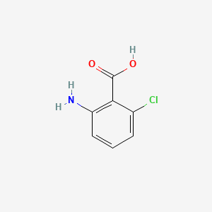 molecular formula C7H6ClNO2 B1194753 2-Amino-6-chlorobenzoic acid CAS No. 2148-56-3