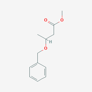 molecular formula C12H16O3 B11947532 Methyl 3-(benzyloxy)butanoate 