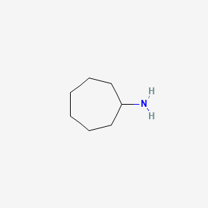 molecular formula C7H15N B1194755 Cycloheptylamine CAS No. 5452-35-7