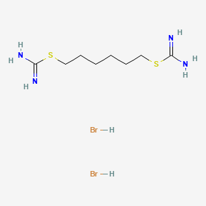 molecular formula C8H20Br2N4S2 B11947584 Hexane diisothiourea dihydrobromide CAS No. 64058-53-3