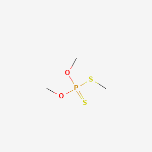 molecular formula C3H9O2PS2 B1194759 O,O,S-Trimethyl dithiophosphate CAS No. 2953-29-9