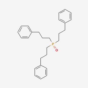 molecular formula C27H33OP B11947606 Tris(3-phenylpropyl)phosphine oxide 