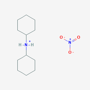 molecular formula C12H24N2O3 B1194762 Dicyclohexylamine nitrate CAS No. 3882-06-2