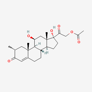 2alpha-Methylcortisol acetate