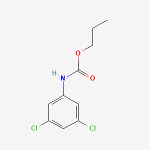 molecular formula C10H11Cl2NO2 B11947704 Propyl 3,5-dichlorophenylcarbamate CAS No. 25138-13-0