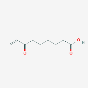 molecular formula C9H14O3 B11947744 7-Oxo-8-nonenoic acid CAS No. 200724-93-2