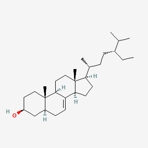 molecular formula C29H50O B1194776 Schottenol CAS No. 521-03-9