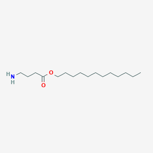 molecular formula C16H33NO2 B11947767 Dodecyl 4-aminobutanoate CAS No. 62507-96-4