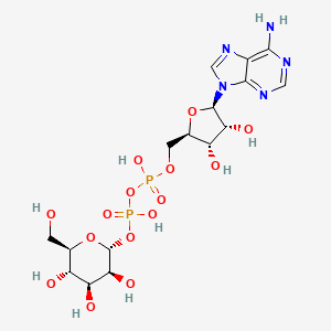 molecular formula C16H25N5O15P2 B1194777 ADP-mannose CAS No. 28447-34-9
