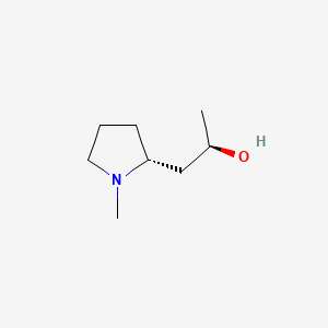 molecular formula C8H17NO B1194782 Hygroline 
