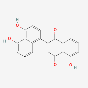 molecular formula C20H12O5 B1194783 Hypoxylone CAS No. 89701-95-1