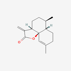 molecular formula C15H20O2 B1194789 脱氧青蒿素B CAS No. 78092-22-5