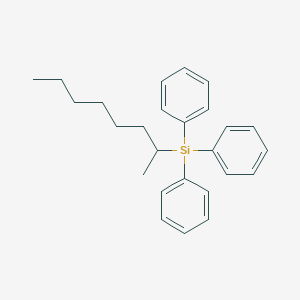 molecular formula C26H32Si B11947903 (1-Methylheptyl)triphenylsilane 