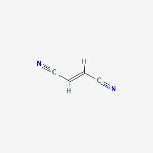 molecular formula C4H2N2 B1194792 Fumaronitrile CAS No. 764-42-1