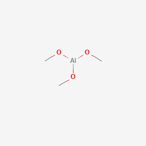 molecular formula C3H9AlO3 B11948062 Trimethoxyaluminum 