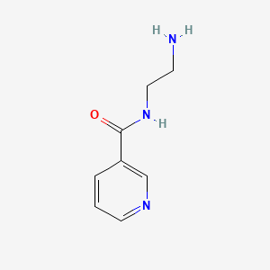 molecular formula C8H11N3O B1194809 N-(2-Aminoethyl)nicotinamide CAS No. 939-53-7