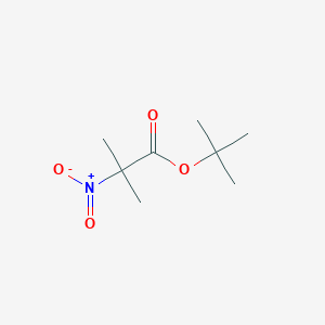 molecular formula C8H15NO4 B11948117 Tert-butyl 2-methyl-2-nitropropionate CAS No. 99969-78-5